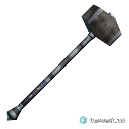War Hammer, rendered from the Forever client