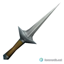 Stiletto, rendered from the Forever client