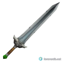 Linken's Sword of Mastery, rendered from the Forever client