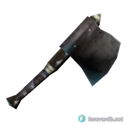Grunt Axe, rendered from the Forever client