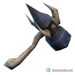 Twilight Forgehammer, rendered from the Forever client