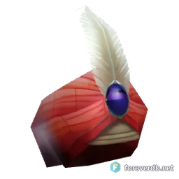 Gnomish Turban of Psychic Might, rendered from the Forever client