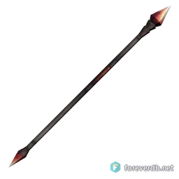 Staff of Noh'Orahil, rendered from the Forever client