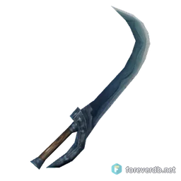Worn Greatblade, rendered from the Forever client