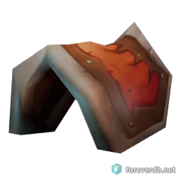 Volcanic Shoulders, rendered from the Forever client