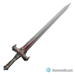 Blade of the Magram Clan, rendered from the Forever client
