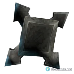 Warbringer's Shield, rendered from the Forever client