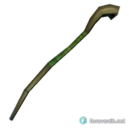 Primitive Walking Stick, rendered from the Forever client