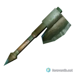 Bearded Boneaxe, rendered from the Forever client