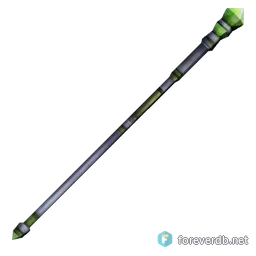 Greatstaff of the Necrokhans, rendered from the Forever client