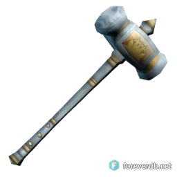 Bloodied Longmace, rendered from the Forever client