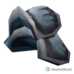 Shadowcraft Spaulders, rendered from the Forever client