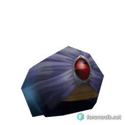 Wizardweave Turban, rendered from the Forever client