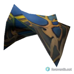 Mooncloth Shoulders, rendered from the Forever client