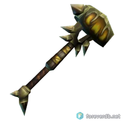Hammer of the Titans, rendered from the Forever client