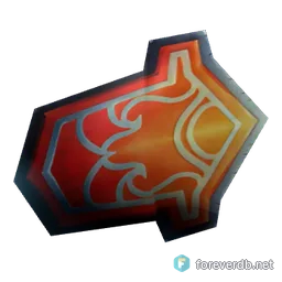 Garrett Family Crest, rendered from the Forever client