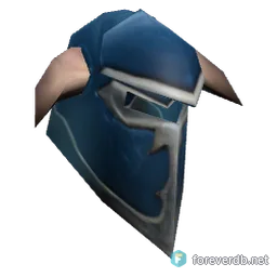 Knight-Lieutenant's Imbued Helmet, rendered from the Forever client