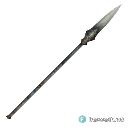 White Bone Spear, rendered from the Forever client