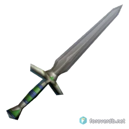 Sword of Corruption, rendered from the Forever client