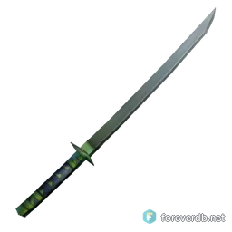 Assassination Blade, rendered from the Forever client