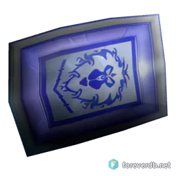 Knight's Crest, rendered from the Forever client
