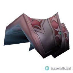 Darkmist Mantle, rendered from the Forever client
