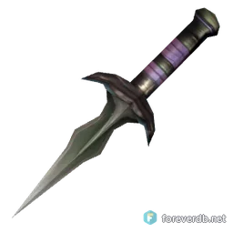 Serrated Axes, rendered from the Forever client