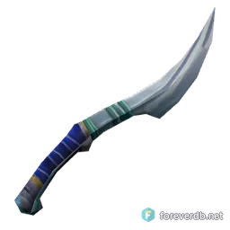 Hunt Tracker Blade, rendered from the Forever client