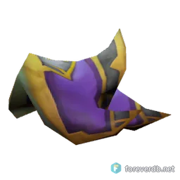 Orchid Amice, rendered from the Forever client
