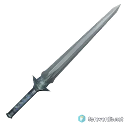 Exquisite Flamberge, rendered from the Forever client
