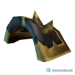 Warbringer's Spaulders, rendered from the Forever client