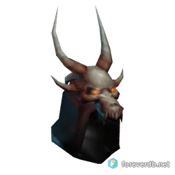 Champion's Dreadweave Cowl, rendered from the Forever client