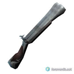 Dark Iron Rifle, rendered from the Forever client