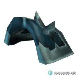 Symbolic Pauldrons, rendered from the Forever client