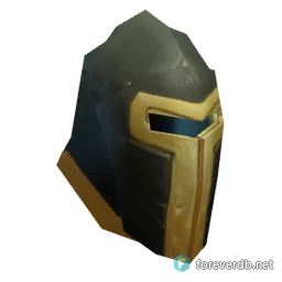 Exalted Helmet, rendered from the Forever client