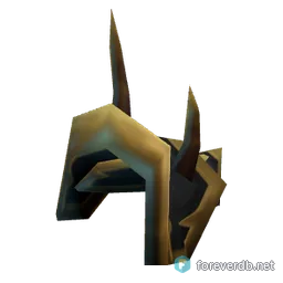 Exalted Epaulets, rendered from the Forever client