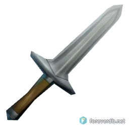 Primitive Hand Blade, rendered from the Forever client