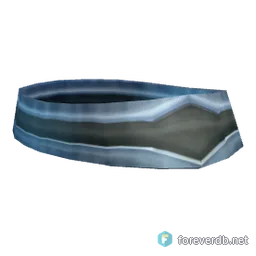 Laminated Scale Circlet, rendered from the Forever client