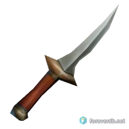 Carving Knife, rendered from the Forever client