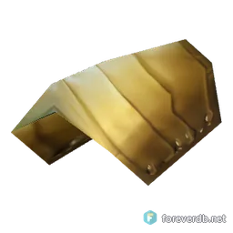 Sparkleshell Shoulder Pads, rendered from the Forever client