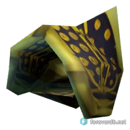 Warstrike Shoulder Pads, rendered from the Forever client