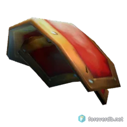 Blood Guard's Pulsing Shoulders, rendered from the Forever client