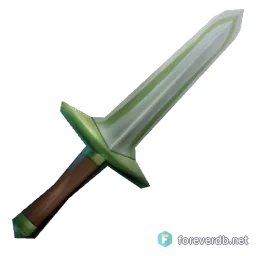 Anvilmar Knife, rendered from the Forever client