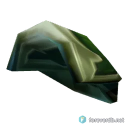 Emerald Pauldrons, rendered from the Forever client