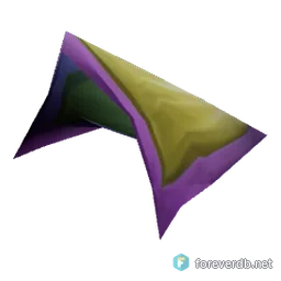 Headhunter's Spaulders, rendered from the Forever client