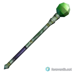 Councillor's Scepter, rendered from the Forever client
