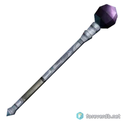 High Councillor's Scepter, rendered from the Forever client