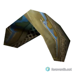 Banded Pauldrons, rendered from the Forever client