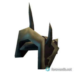Bloodsoul Shoulders, rendered from the Forever client