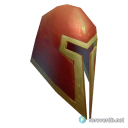 Blood Guard's Pulsing Helmet, rendered from the Forever client